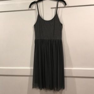Medium Xhilaration Gray Tulle Dress
